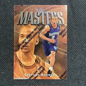 Stephon Marbury 1997-98 Topps Finest #19 Basketball Card Minnesota Timberwolves